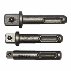 Set of sds-plus adapters to 1/4 "3/8" 1/2 "sockets