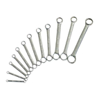 DOUBLE ENDED FLAT RING WRENCHES SET 12PCS_01210012