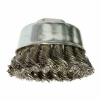 CUP BRUSH, BRAIDED STAINLESS STEEL WIRE 60MM_01211604