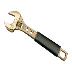 Non-sparking adjustable wrench