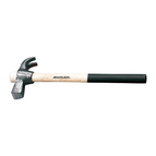 SQUARE HEAD CLAW HAMMER 28MM WOOD HANDLE_01229532