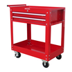 Tool trolley red 2 drawers empty_01230702_a