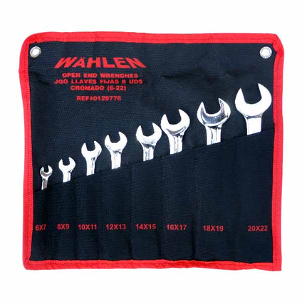 Wählen bright double open end spanner set_0129778