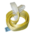 YELLOW POLYESTER FLAT SLING 2M_0270301