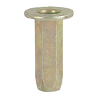 YELLOW ZN PLATING SPECIAL METAL NUT MANY LOCATION_055228