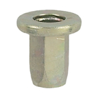 YELLOW ZN PLATING METAL NUT MANY LOCATION_055420