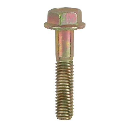 Knurled hexagonal screw DIN 6921 8.8 zinc plated_056616