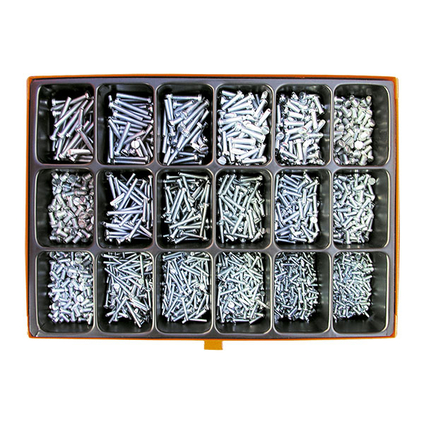 Metric Flat Screws Assortment_098064