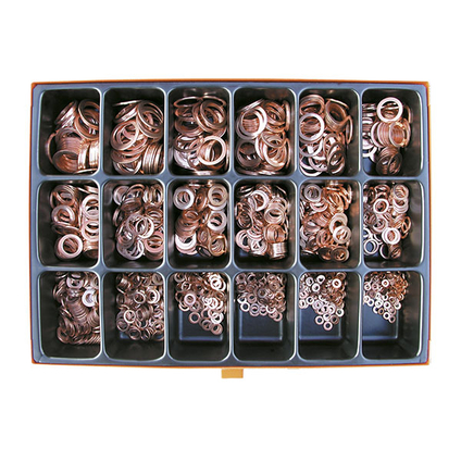 Copper washers assortment_098082