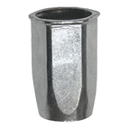 HEX RIVET NUT FLAT STEEL 4_18010