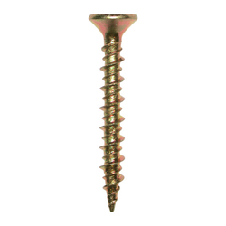 Double-chrome needle tip pvc drill screw