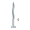 Tamper-proof zinc-plated torx security screw_218660