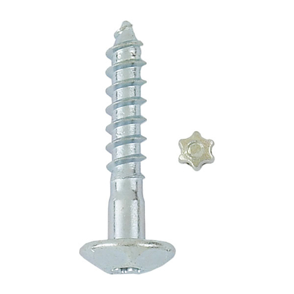 Tamper-proof zinc-plated torx security screw_218740