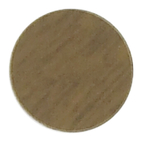 END CAP ADHESIVE FOR FLAT SCREW . WALNUT_21931