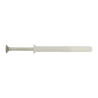 HM-IN ANCHOR CONE WHITE NYLON PLUG STA.STEEL 8X120_513200