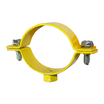 Yellow gas pipe clamp m8+m10_5192622