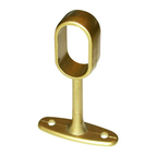 BRASS PLATED OPEN BRACKET FOR OVAL TUBE 30X1(GOLD)_5233001