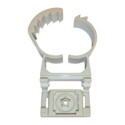 Grey clamp with clip closure