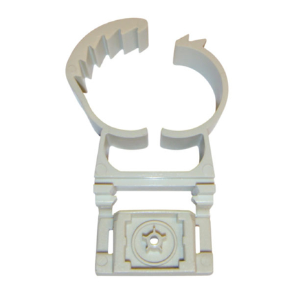 Grey clamp with clip closure_584202532