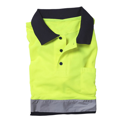 High visibility short sleeve polo shirt_680711