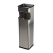Stainless steell square ashtray/bin_690030