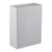 Rectangular sheet metal wall bin_690065