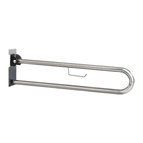 BRIGHT FINISHED SWING UP BATH TUBE ARM WITH HOOK_690259