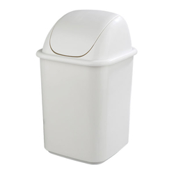 White for all waste bin