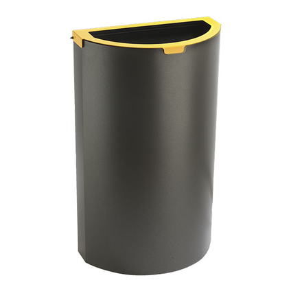 Recycling bin with sheet metal head_690582