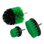 DRILL BRUSH SET GREEN 3PCS (OUTDOOR)_7000270