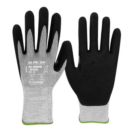 Cut graphene nitrile glove