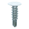 Tornillo p. broca cabeza plana philips lacado blanco_22604214