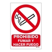 Señal de prohibición en PVC 210 x 297 mm_699072202