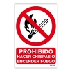 Señal de prohibición en PVC 210 x 297 mm_699072205