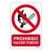 Señal de prohibición en PVC 210 x 297 mm_699072208