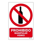 PROHIBIDO MANIPULAR VIDRIO_699072212