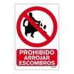 Señal de prohibición en PVC 210 x 297 mm_699072217