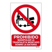 Señal de prohibición en PVC 210 x 297 mm_699072219