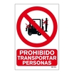 Señal de prohibición en PVC 210 x 297 mm_699072220