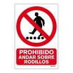 Señal de prohibición en PVC 210 x 297 mm_699072233