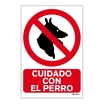 Señal de prohibición en PVC 210 x 297 mm_699072237