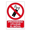 Señal de prohibición en PVC 210 x 297 mm_699072243