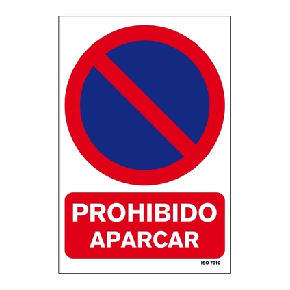 Señal de prohibición en PVC 210 x 297 mm_699072251