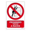 Señal de prohibición en PVC 210 x 297 mm_699072259