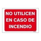 NO UTILIZAR EN CASO DE INCENDIO_699072277