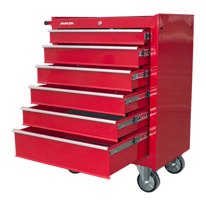 Servante outils 6 tiroirs rouge vide_01230706_a
