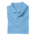 POLO M/COURTE BLEU CLAIR S_680839