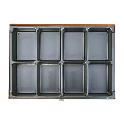 Modulo plástico com compartimentos para mala de conjuntos_0991008